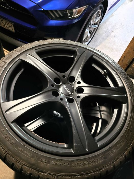 Koła zimowe RONAL 19" 5x114,3 + 4x Michelin Pilot Alpin 245/40/R19