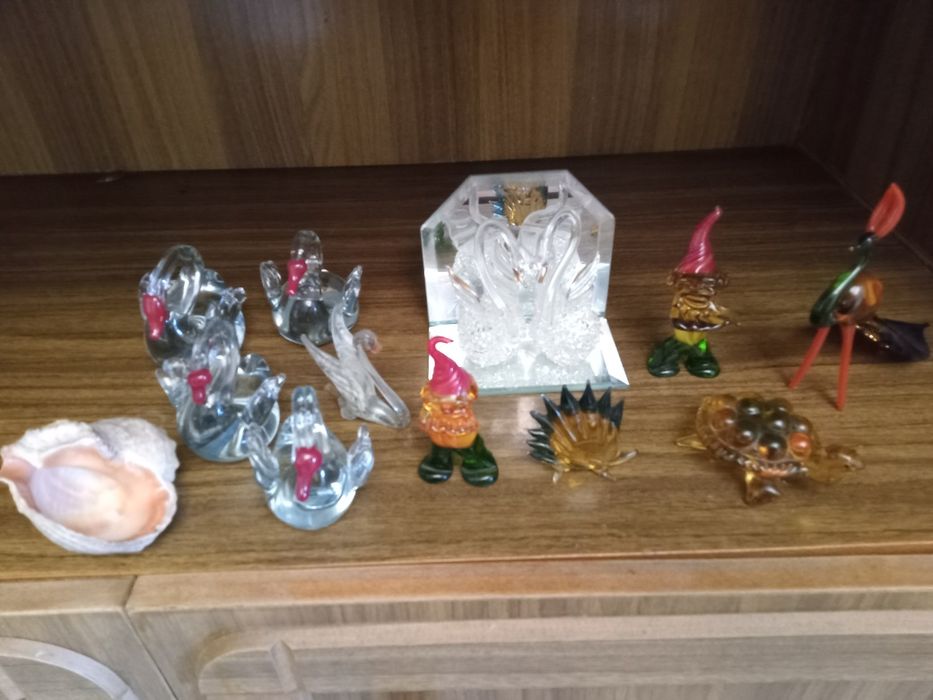 Фігурки скляні дуті