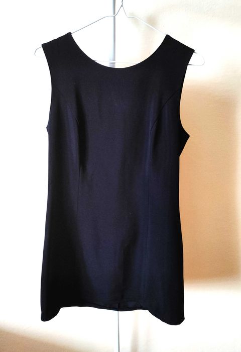 sukienka mała czarna klasyczna dżety s 36