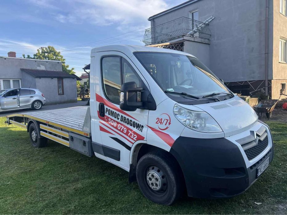 auto-LawetaCireoen Jumper*Najazd 5m *Wciagarka*Najazdy *Alu*6 biegow *