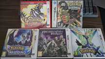 Vendo jogos Pokémon e FireEmblem
