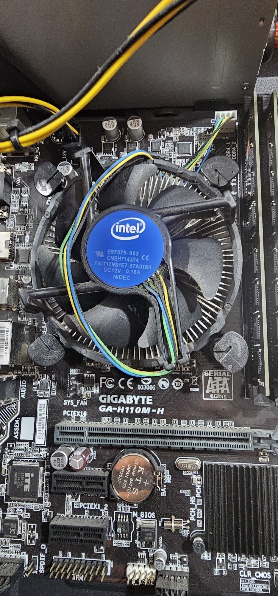 Материнская плата Gigabyte ga-h110m-h/ pentium g4400 3.3ghz/ 8gb 2400