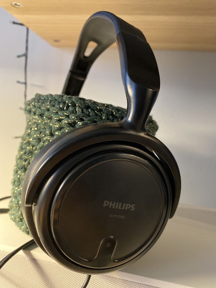 Słuchawki nauszne Philips SHP2000 mały jack