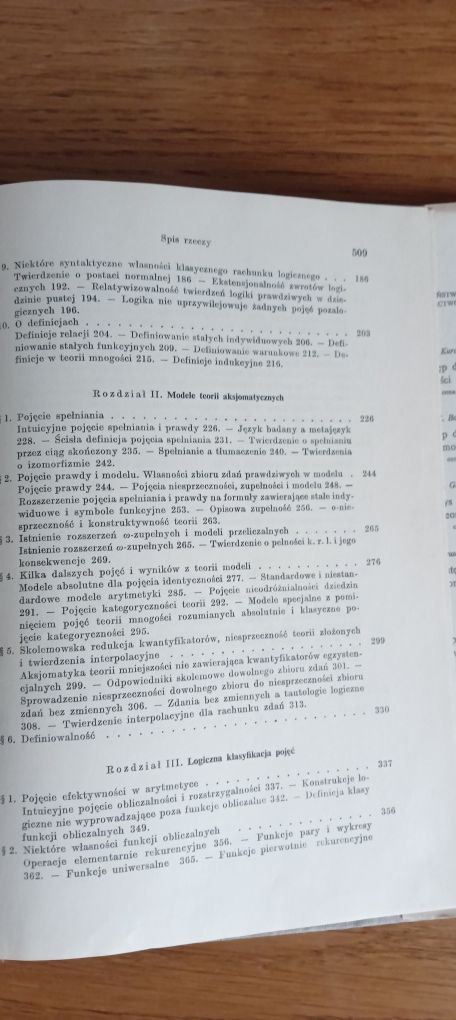 Zarys logiki matematycznej