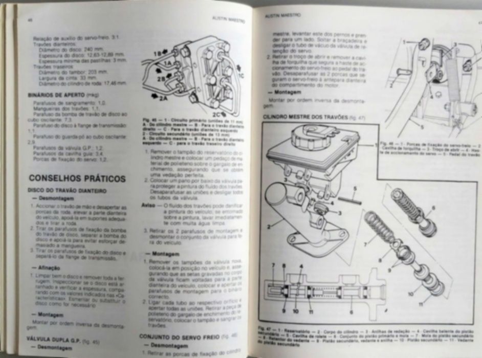 Austin Maestro 1.3 Manual Mecânico de oficina