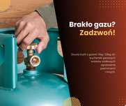 Dostawa Butli z Gazem 11kg (Olkusz, Wolbrom, Bukowno) propan butan