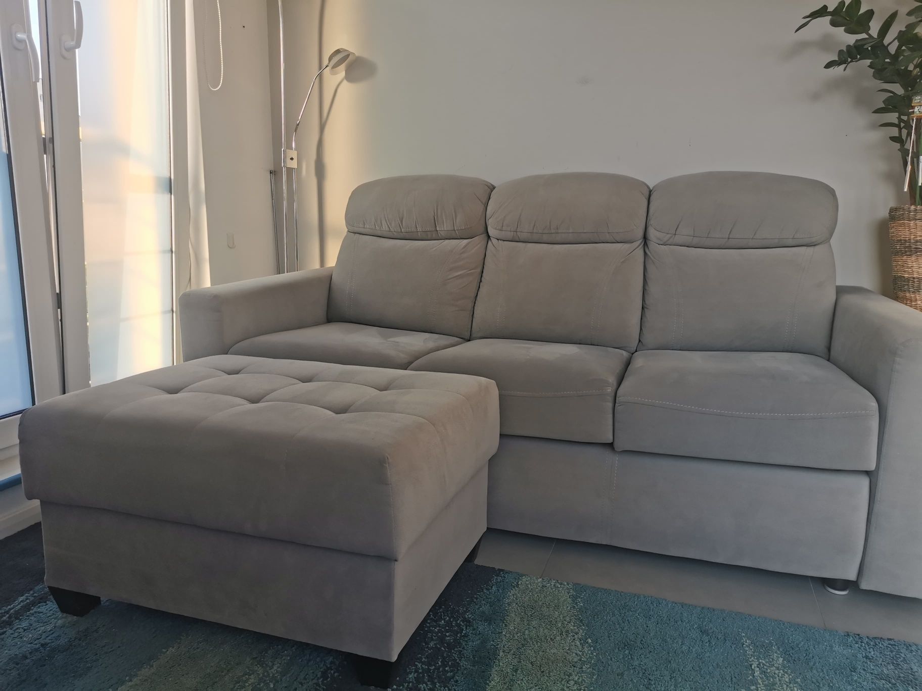Sofa 3 osobowa wypoczynkowa na relaks rozkładana funkcja spania