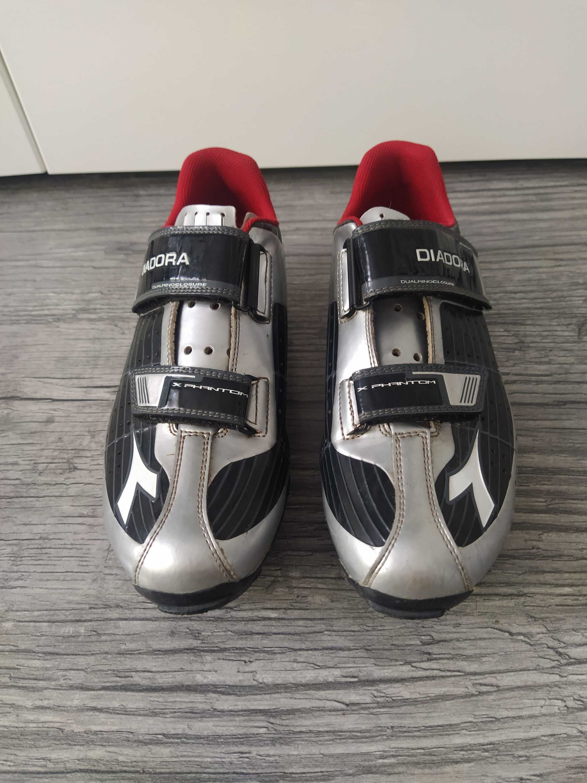 Buty szosowe Diadora XPhantom roz. 41 bloki do pedałów SHIMANO SM-SH56