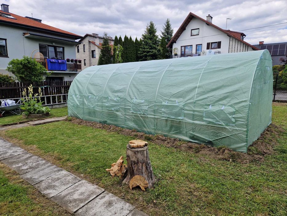 Tunel foliowy cieplarnia 6x3m