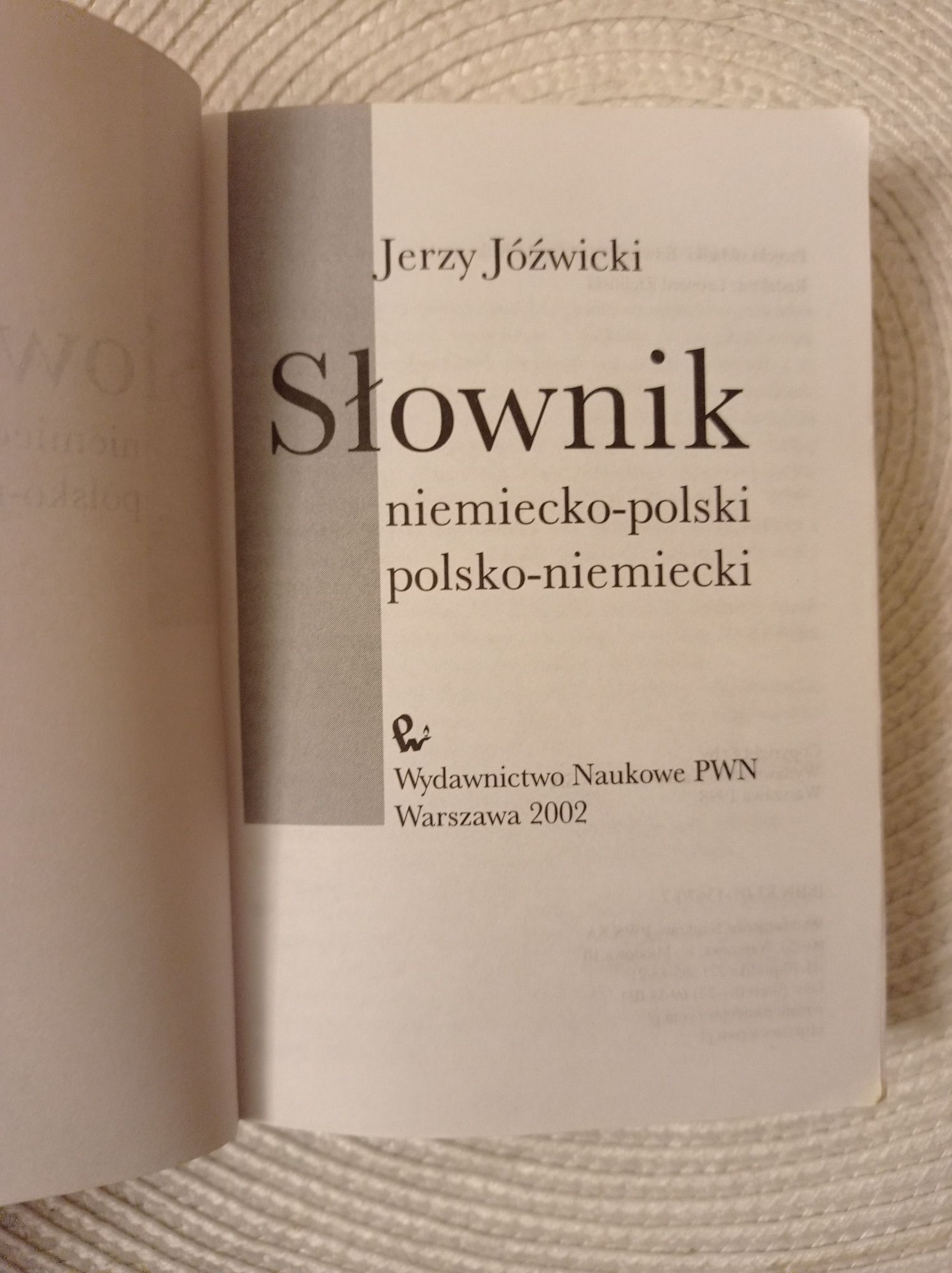 Słownik niemiecko - polski , polsko - niemiecki