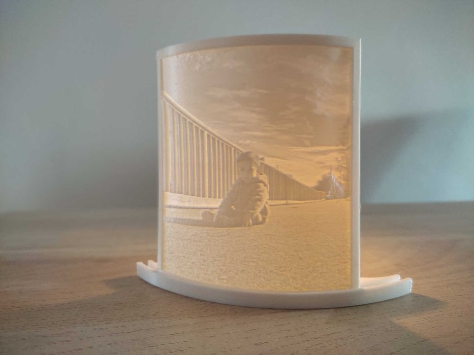 Placa de iluminação personalizada