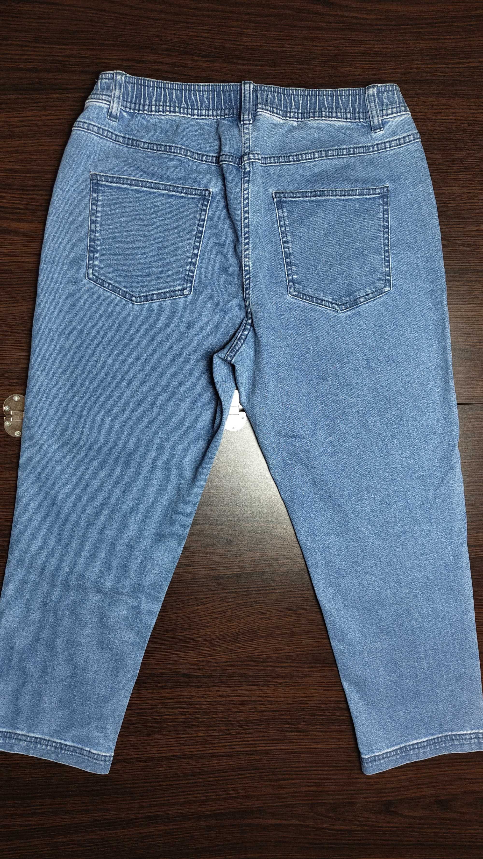 Jeansy damskie 3/4 rybaczki R.40-42+ *nowe/nieużywane*