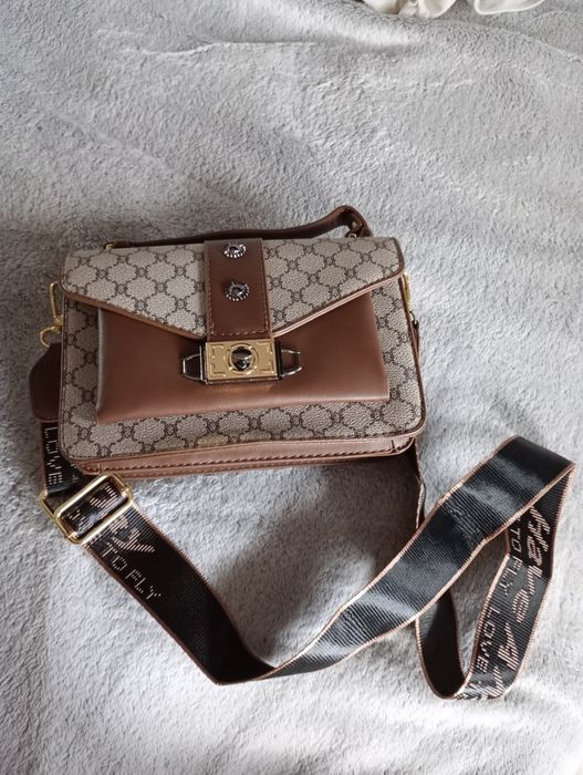 Nowa torebka damska brązowa