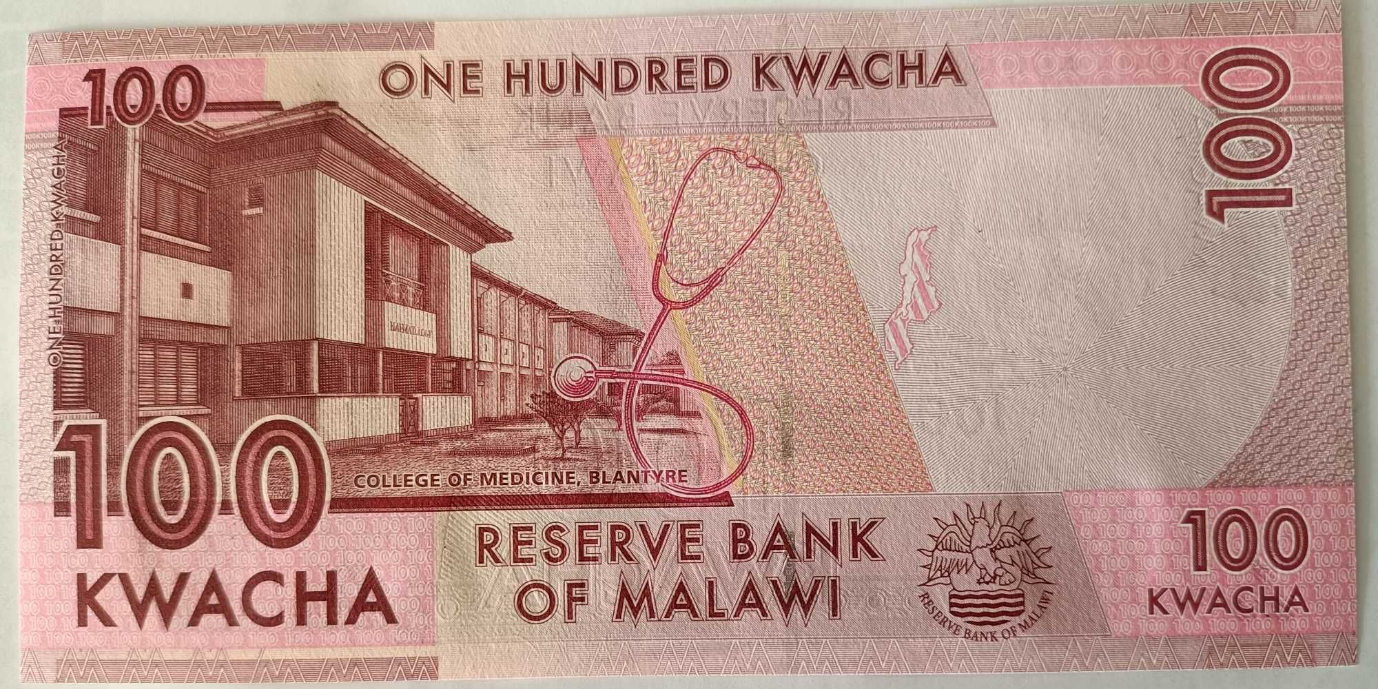 Set de  3 Notas Novas Circuladas No Malawi  « Continente Africano »