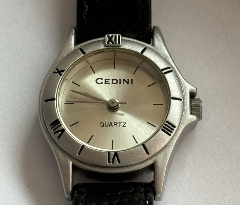 Zegarek Damski - Cedini -  Quartz - Czarny Pasek