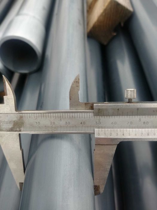 Wyprzedaż PCV Rura ciśnieniowa PVC-U, 75mm i inne srednice 6 bar