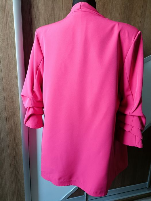Fuksjowa marynarka sportowa elegancka r.xxl New Collection moda włoska