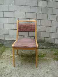 Krzesło bukowe z czasów PRL