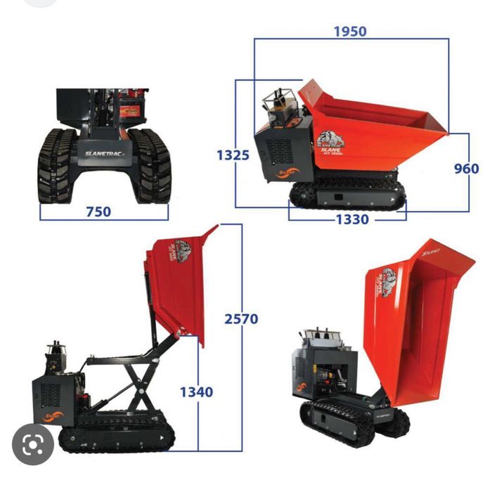 Wozidlo ogrodowe 800 kg