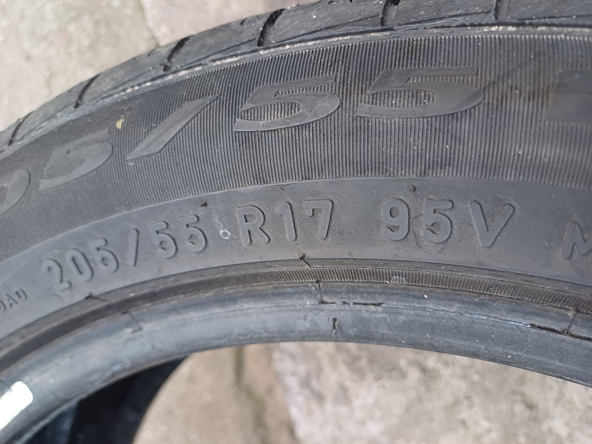 Dwie opony całoroczne 205 55 R17 Pirelli P7 Cinturato AllSeason 95V xl