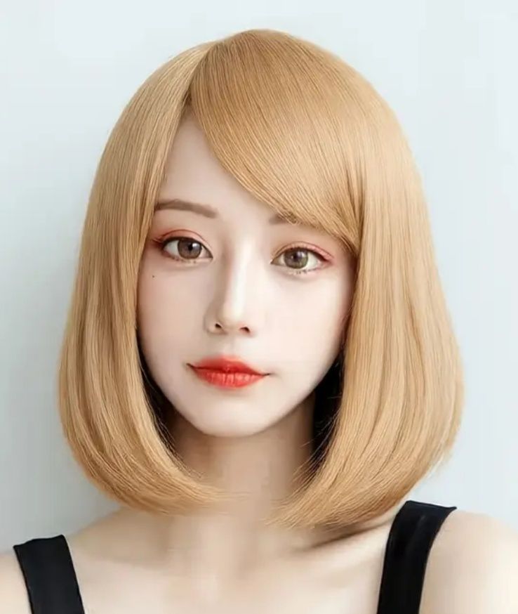 Peruka jasny złoty blond
