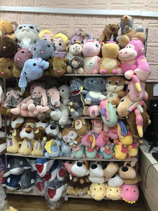 Игрушка плед 3 в 1 (плед игрушка подушка) Іграшка-плед мишка краб соба