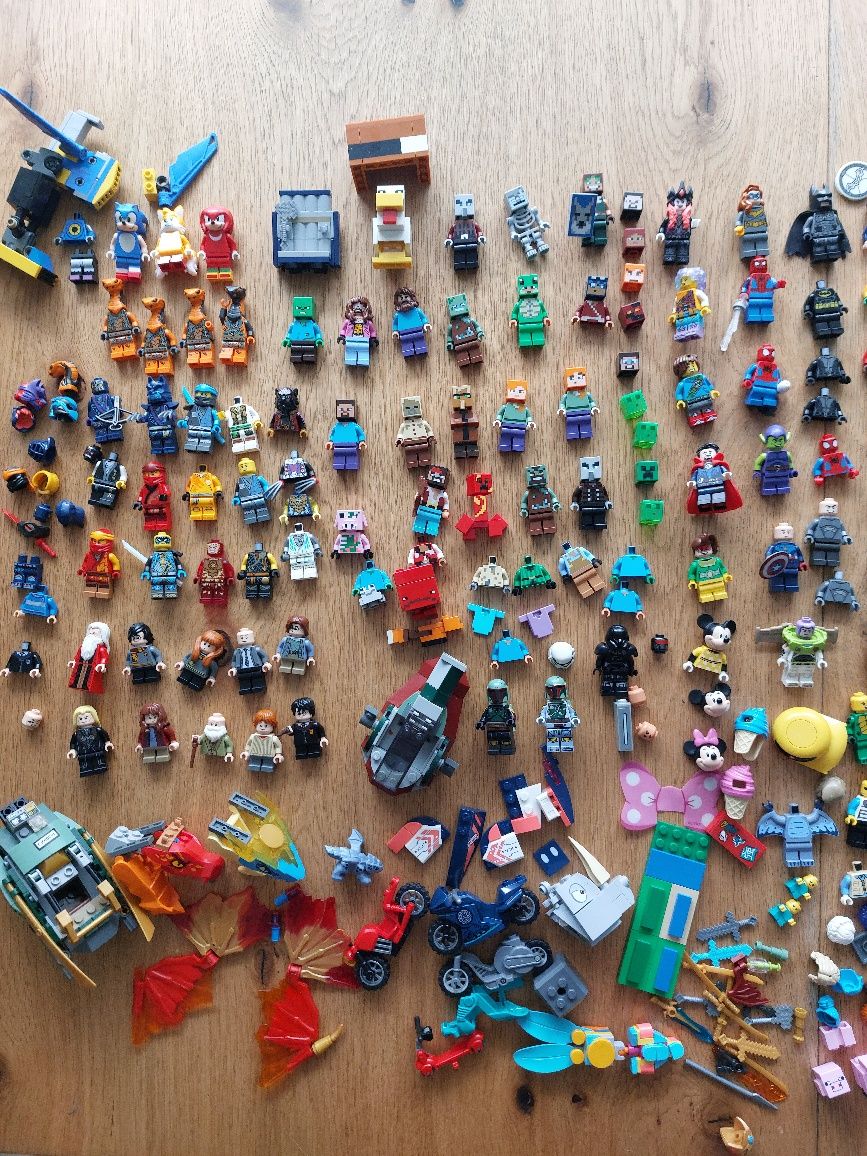 Klocki lego kg 16 zestawy minecraft lego ninjago lego sonic lego marve