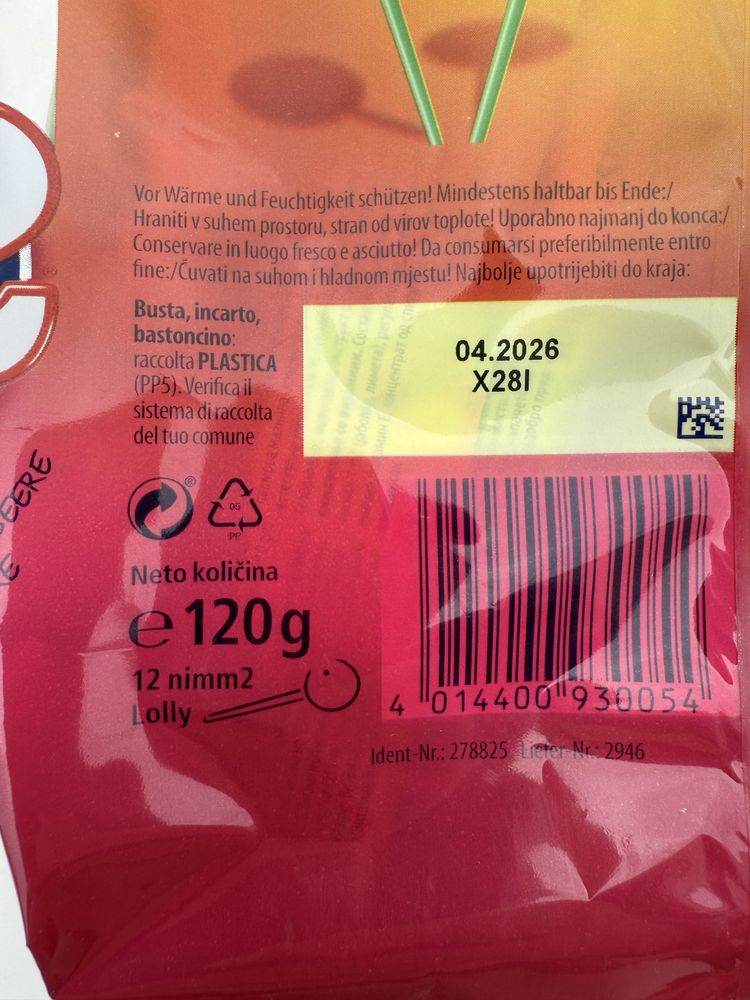 Lizaki nimm2  mniejsze opakwanie 12 szt