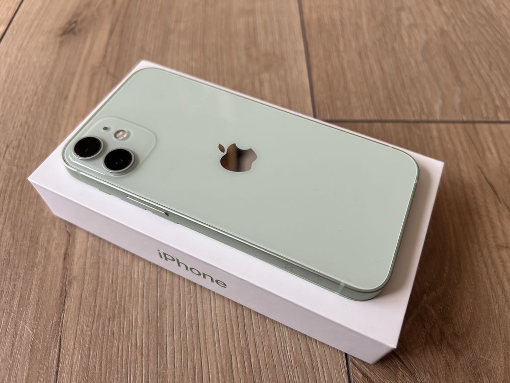 Idealny iPhone 12 mini 64 GB GREEN MINT w PERFEKCYJNYM stanie!