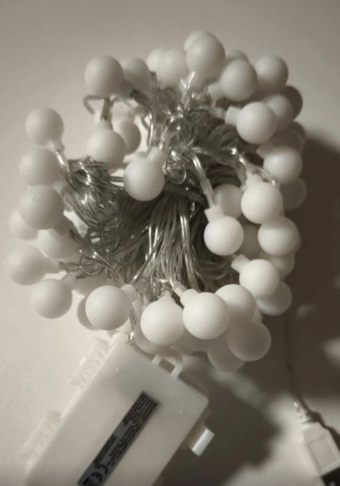 Lampki na choinkę, lampki choinkowe, USB, baterie, 22 metrów