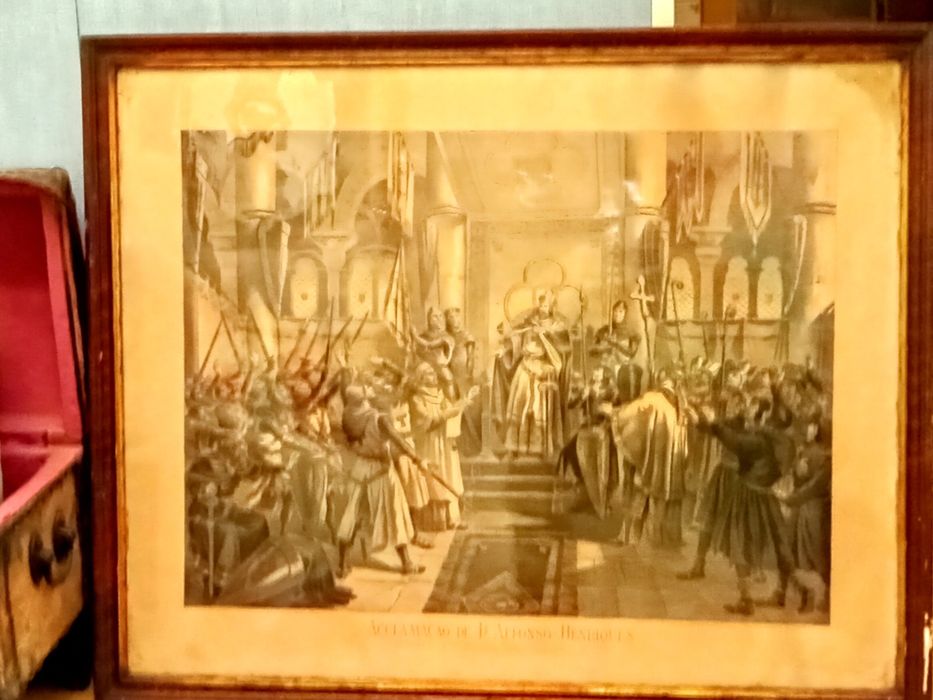 Quadro, gravura, Portugues muito antigo .