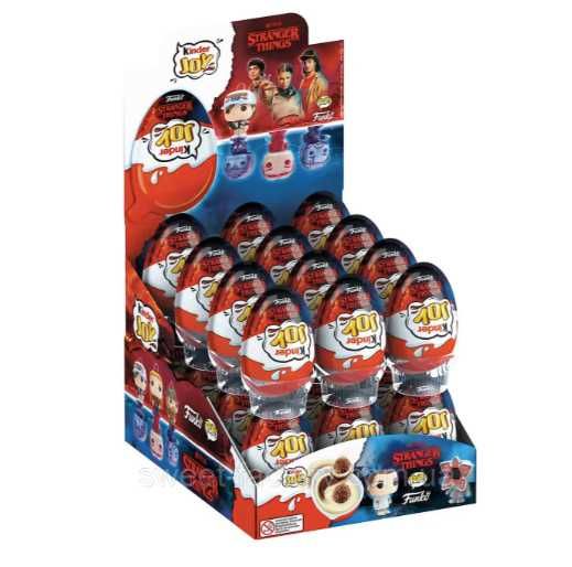 Яйце Kinder Joy FunkoPop Stranger Things Кіндер Джой Дивні Дива