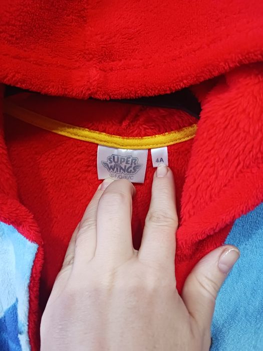 Szlafrok Super wings rozm. 104