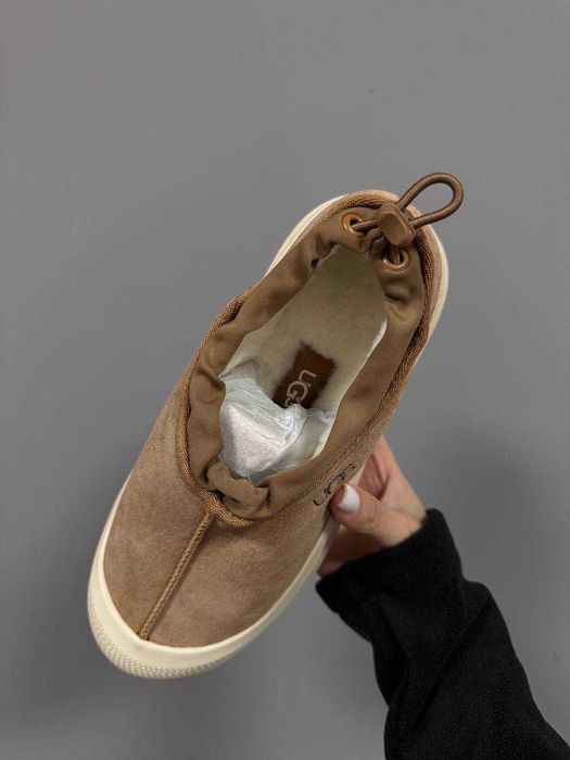 Угги UGG Tasman Waether Hybrid Slipper Beige / уггі Тасман Везер бежев