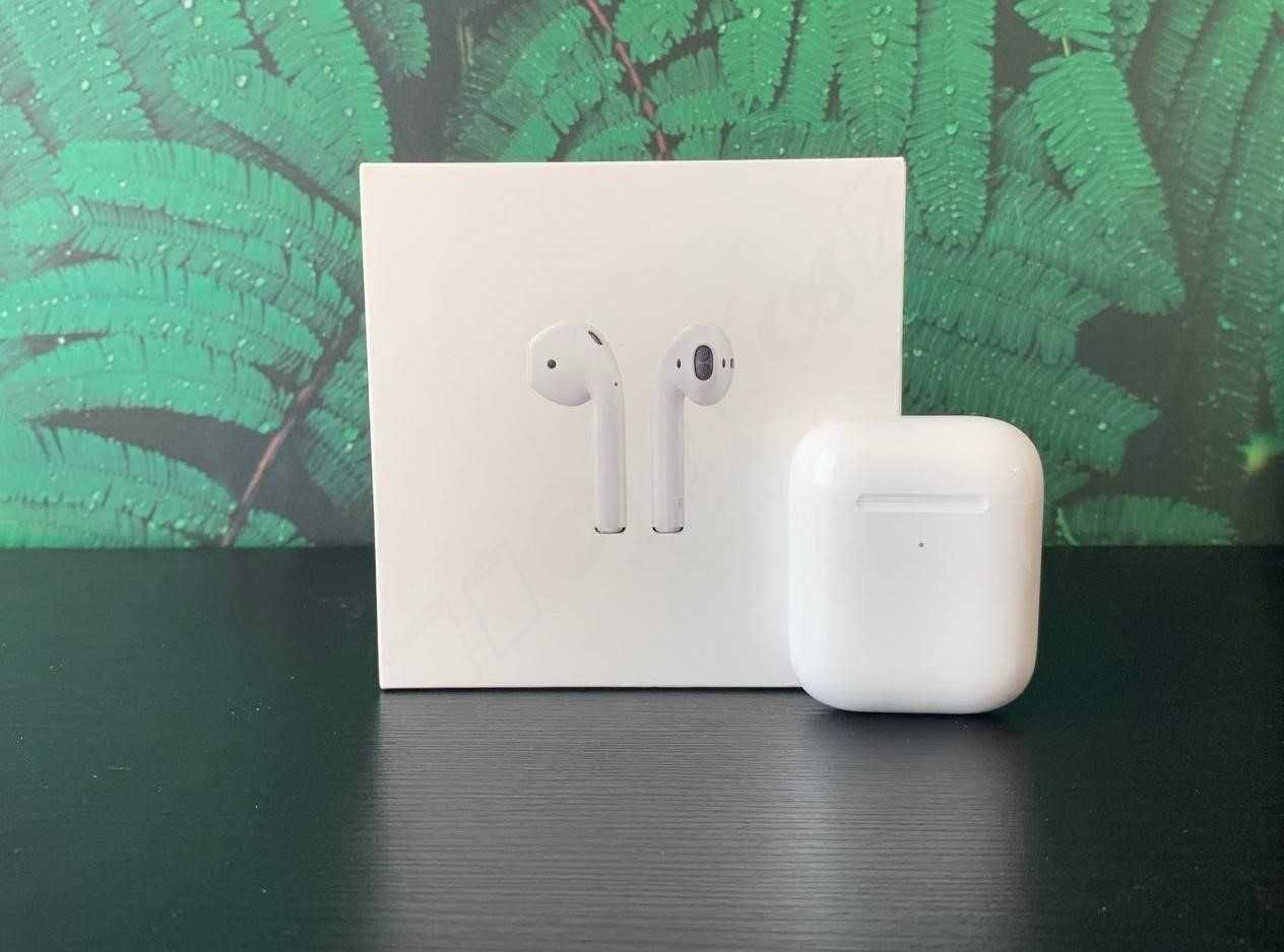 Навушники airpods 2 FULL. активне шумозаглушення + чехол