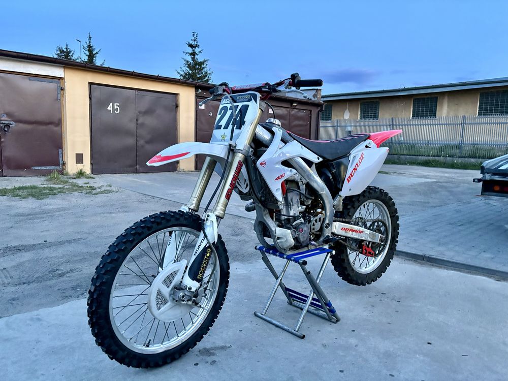 Honda Crf 450  cross enduro