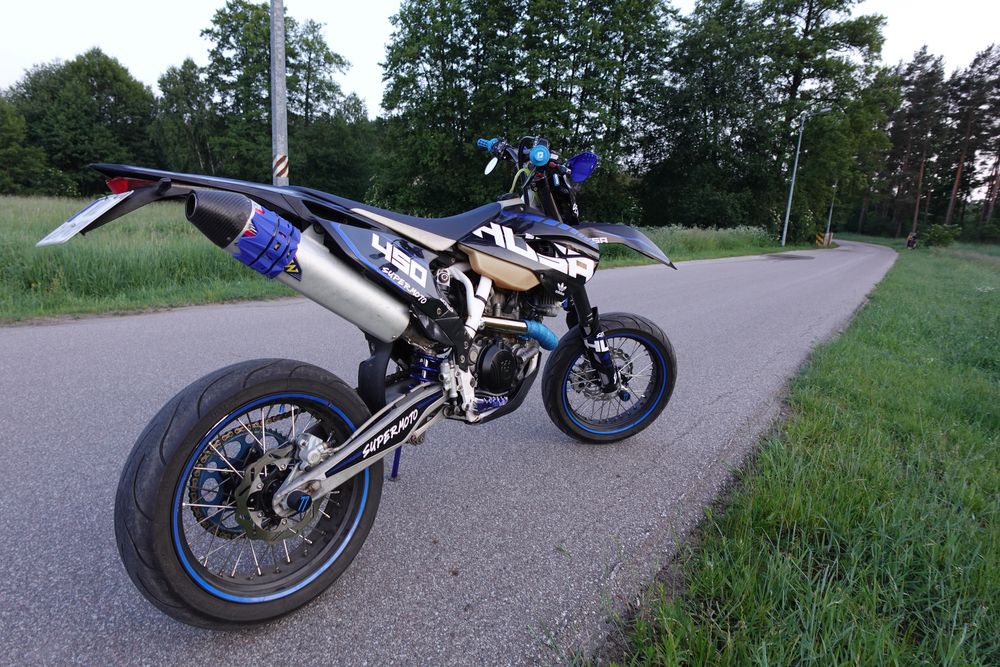 Husqvrana FE 450cc 2013 A2 (SUPERMOTO), KTM, HUSQVARNA, GAS GAS,