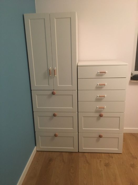 Ikea Platsa/Smastad szafy przewijak