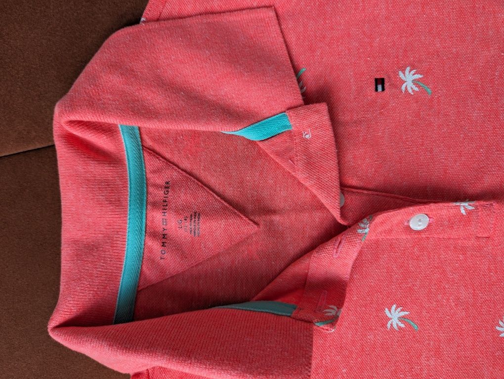 Koszulka polo Tommy Hilfiger dla dziewczynki rozmiar L NOWA