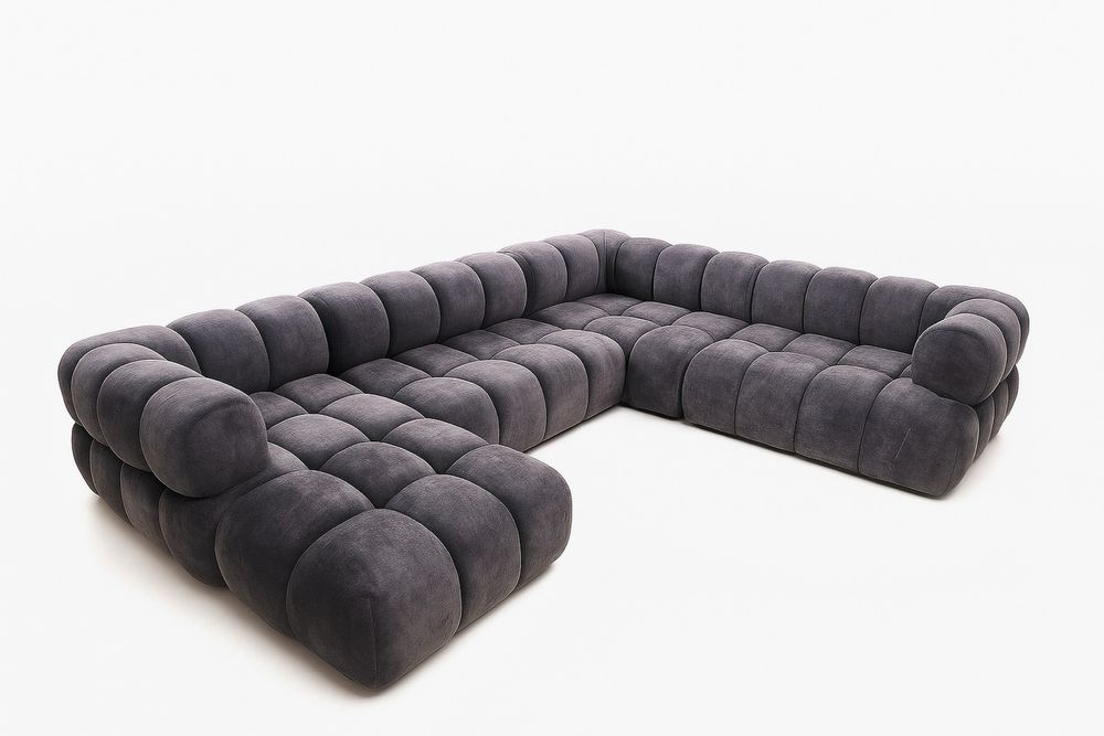 Szary narożnik bez funkcji spania – wygodny, elegancki, tanio