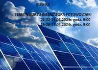 Szkolenie Gliwice kurs instalatora PV Fotowoltaika 21-24.03.2024r.