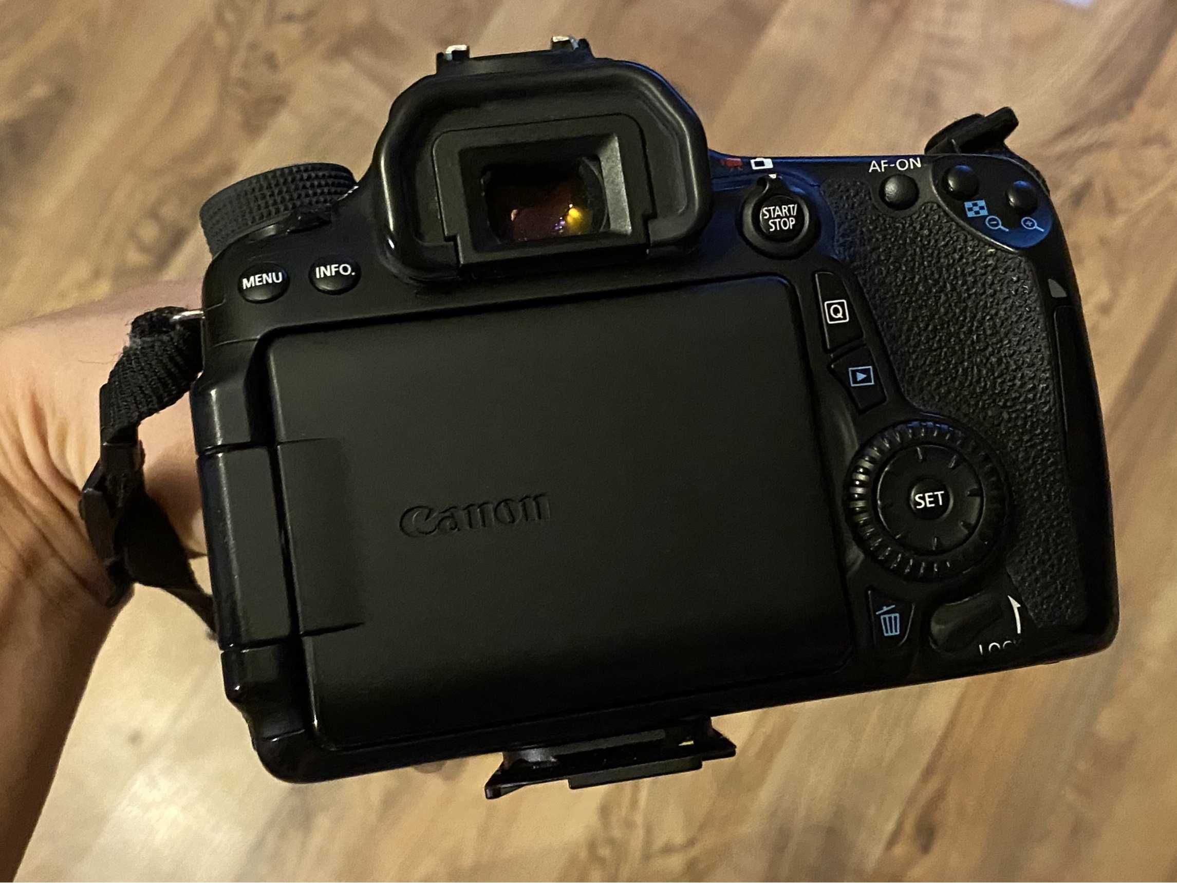 Canon EOS 70D + Sigma 18-200mm + akcesoria + Peak Design Capture V3