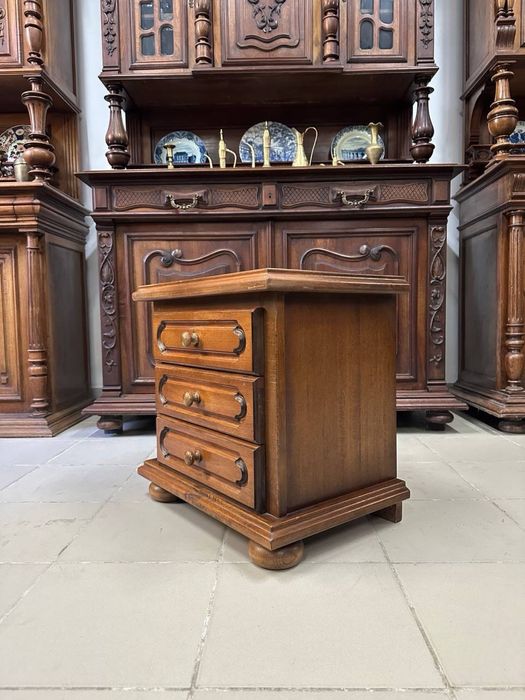 Тумба приліжкова дуб 3643 комод дерево 3644