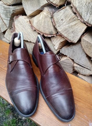 Eleganckie pantofle meskie roz 42 dl wkl 27,5 cm