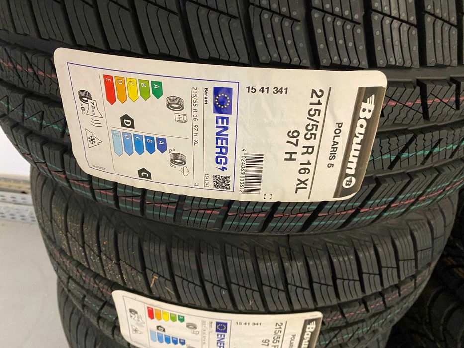 4 opony zimowe Barum 215/55 R16 XL Polaris5