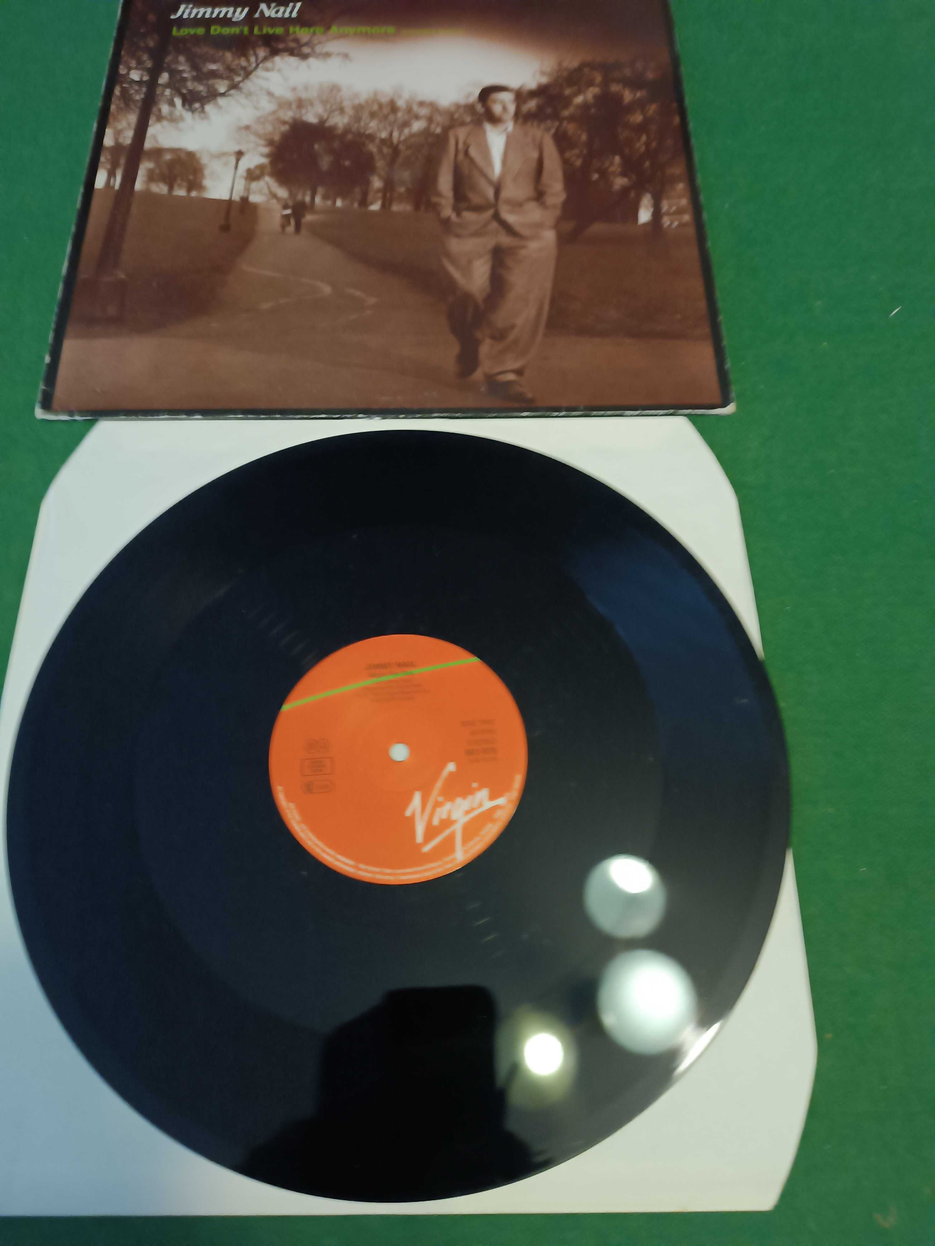 Maxisingiel - Jimmy Nail - Love Don't Live Here Anymore
