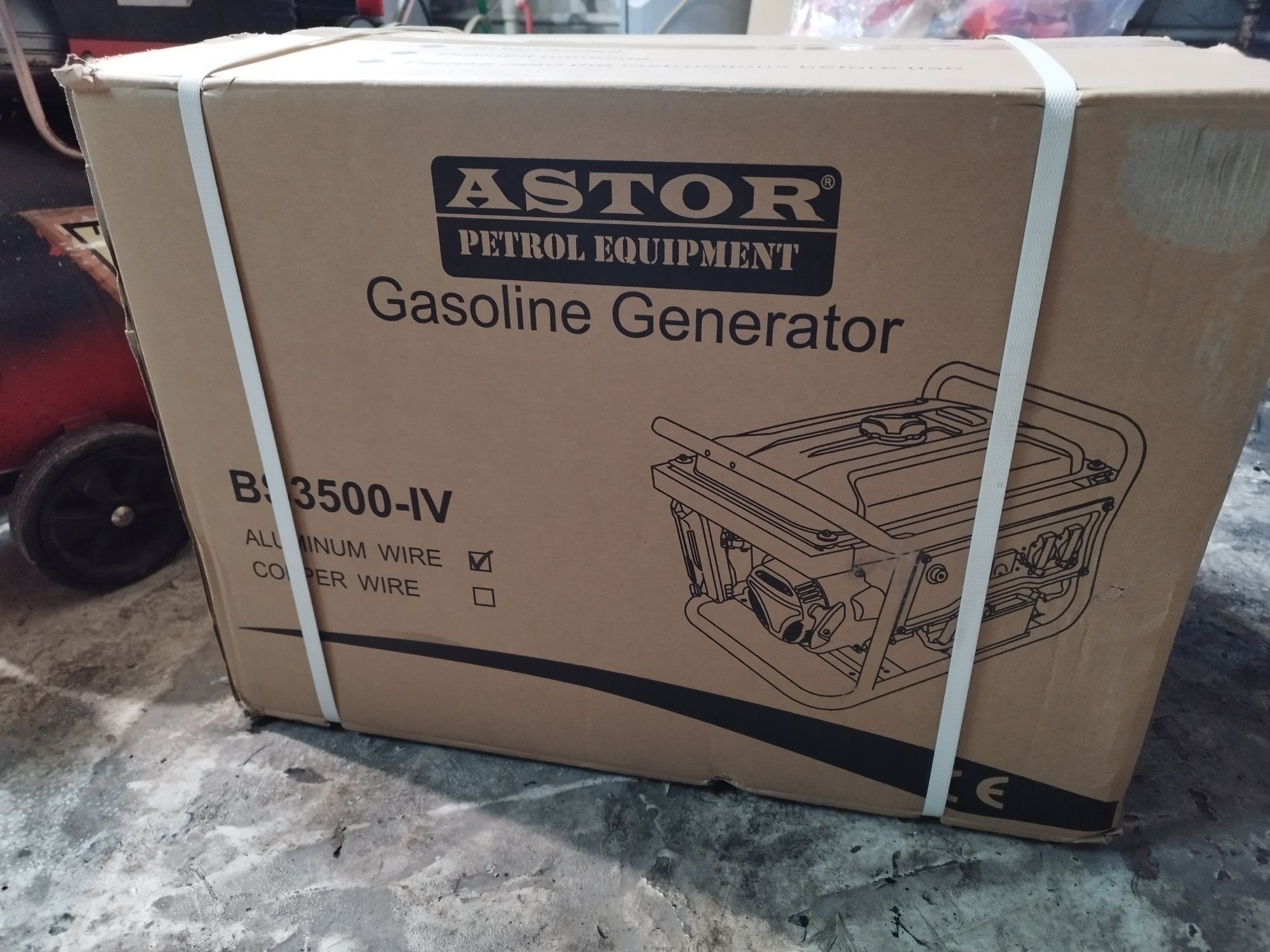 Бензиновий генератор ASTOR BS-3500A 2.8 квт.