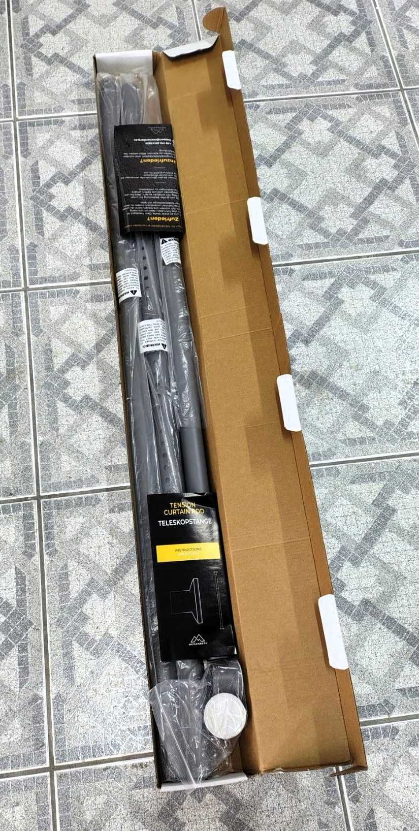 WYPRZEDAŻ! TANIEJ NIE BĘDZIE! Drążek teleskopowy 260-310 cm Ø 32 mm