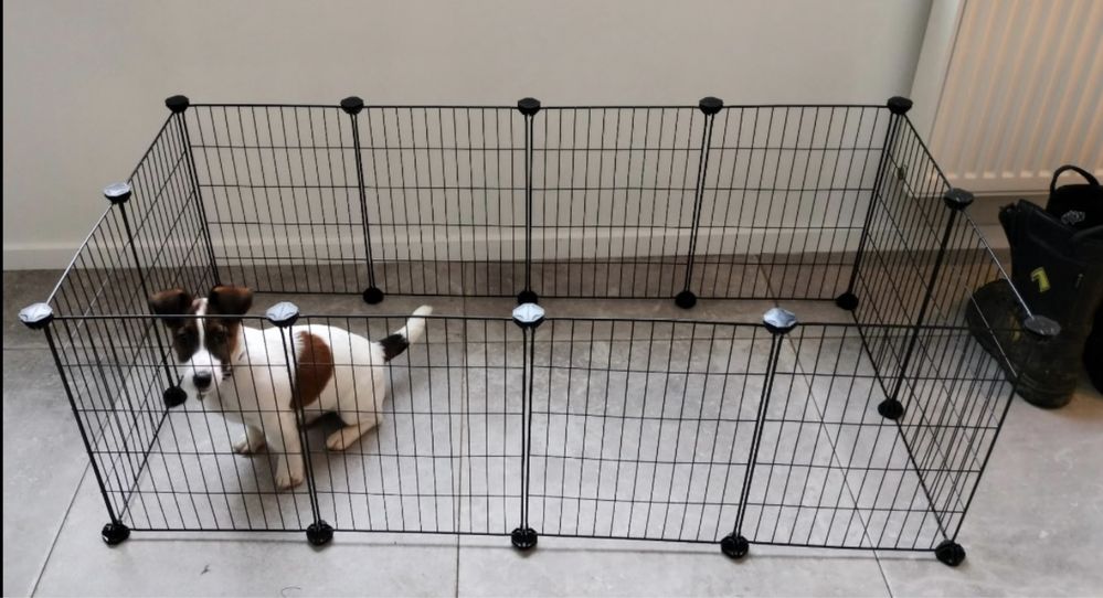 KLATKA KOJEC metalowa  małych zwierząt domowych gryzoni królika+GRATIS