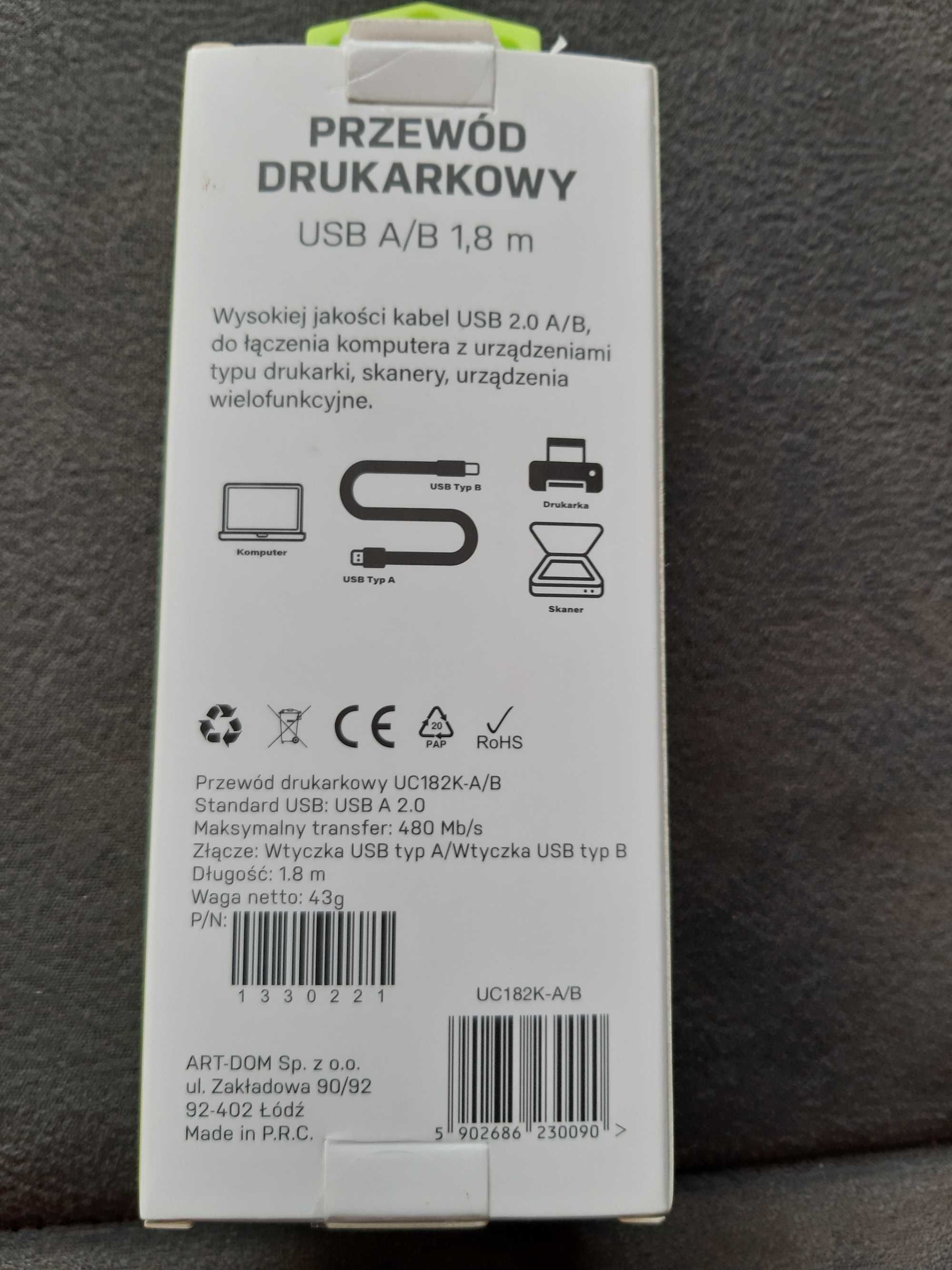 Przewód kabel do drukarki